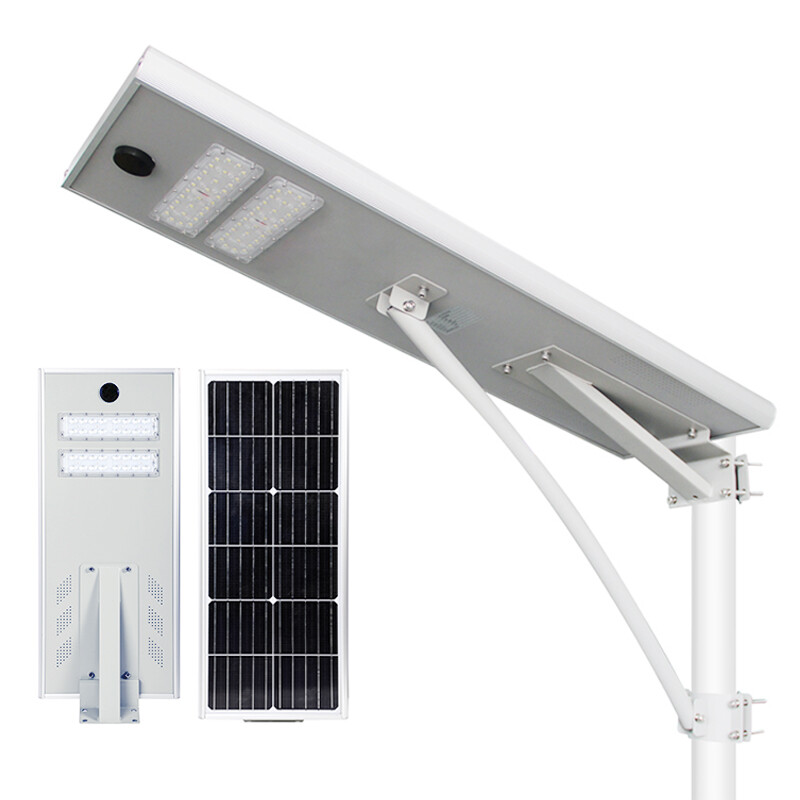 BLUESWIFT commercial solar street light with pole